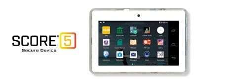 SCORE® 5 small-size secure tablet